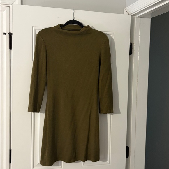 Reformation Camille Long-Sleeve Mini Dress - Picture 2 of 4